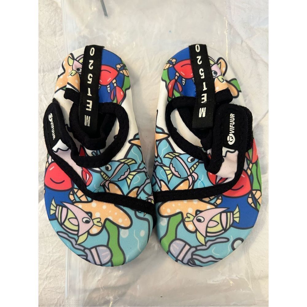 NEW Kids Water Shoes Girls Boys Quick Dry Toddler 9.5/10